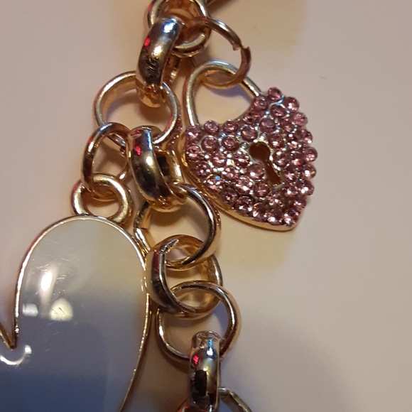 Studio Multi-Color Heart Bag Charm - Picture 2 of 4